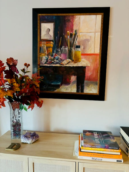 My Studio, 24" x 30" x 2"
