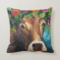 "Blueberrie" Pillow, 16" x 16"