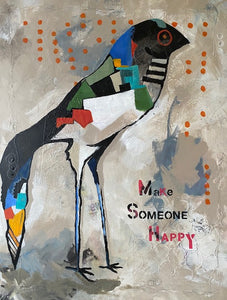 Make Someone Happy, 30" x 40" x 2"