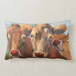 'Rose, Mary and Thyme' Lumbar Pillow, 13" x 21"