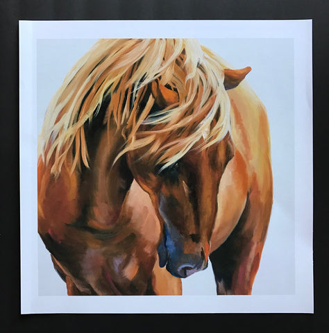 "Thunder", 15 x 15 inches